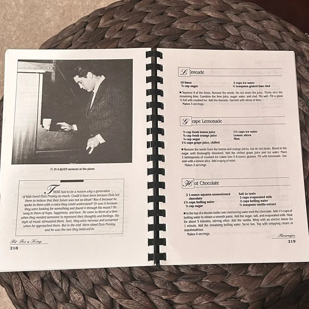 Fit For A King, The Elvis Presley Cookbook